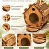 Hanging Wooden Bird House Outdoor Nesting Box