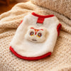Guinea Pig Plush Vest Harness, Small Pet Warm Clothes with Leash