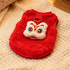 Guinea Pig Plush Vest Harness, Small Pet Warm Clothes with Leash