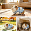 Guinea Pig Plush Vest Harness, Small Pet Warm Clothes with Leash