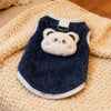 Guinea Pig Plush Vest Harness, Small Pet Warm Clothes with Leash
