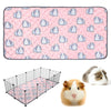 Washable Guinea Pig Fleece Cage Liner Small Animal Absorbent Mat