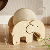 Wooden Stand Sisal Ball for Guinea Pigs