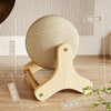 Wooden Stand Sisal Ball for Guinea Pigs