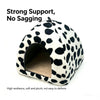 Rabbit Hideout Cave Warm Plush Bunny Bed