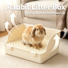 Anti-Splash Rabbit Litter Box Small Pet Potty Tray