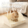 Anti-Splash Rabbit Litter Box Small Pet Potty Tray