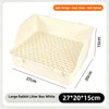 Anti-Splash Rabbit Litter Box Small Pet Potty Tray