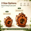 Hanging Wooden Bird House Outdoor Nesting Box