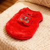 Guinea Pig Plush Vest Harness, Small Pet Warm Clothes with Leash