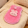 Guinea Pig Plush Vest Harness, Small Pet Warm Clothes with Leash