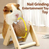 Wooden Stand Sisal Ball for Guinea Pigs