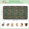 Waterproof Guinea Pig Cage Liner Reusable Absorbent Small Pet Floor Mat