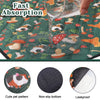 Waterproof Guinea Pig Cage Liner Reusable Absorbent Small Pet Floor Mat