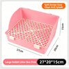 Anti-Splash Rabbit Litter Box Small Pet Potty Tray