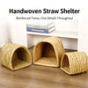 Handmade Straw Rabbit Nesting Box Small Animal Hideout