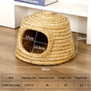 Handmade Straw Rabbit Nesting Box Small Animal Hideout