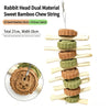Hanging Sweet Bamboo Chew Toy for Rabbits
