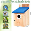 Outdoor Wooden Bird House for Garden