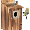 Outdoor Wooden Bird House for Garden