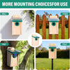 Outdoor Wooden Bird House for Garden